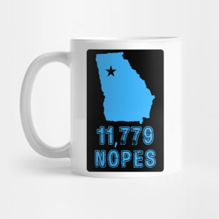 GA Votes - Mockup Blue Mug